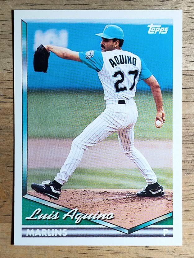 1994 Topps #76 Luis Aquino