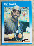 1987 Fleer #416 Tony Gwynn