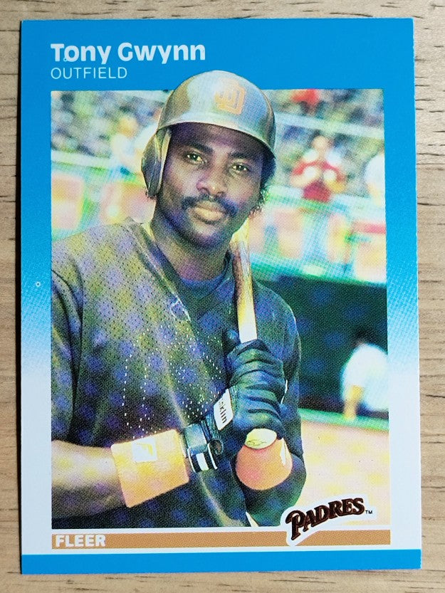 1987 Fleer #416 Tony Gwynn