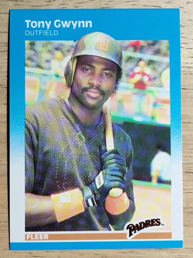 1987 Fleer #416 Tony Gwynn