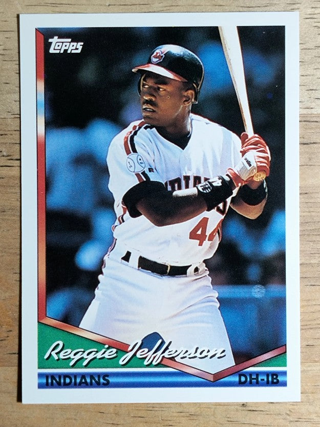 1994 Topps #121 Reggie Jefferson