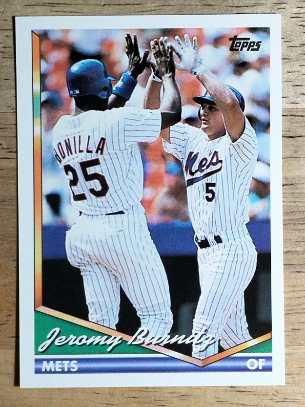 1994 Topps #122 Jeromy Burnitz