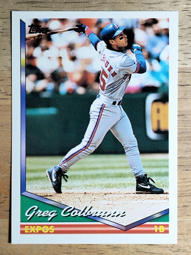 1994 Topps #134 Greg Colbrunn