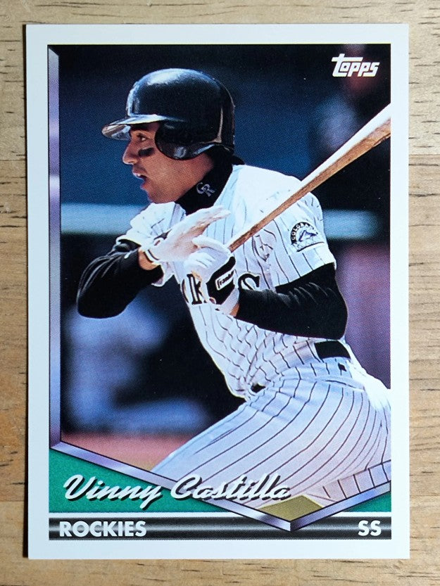 1994 Topps #163 Vinny Castilla