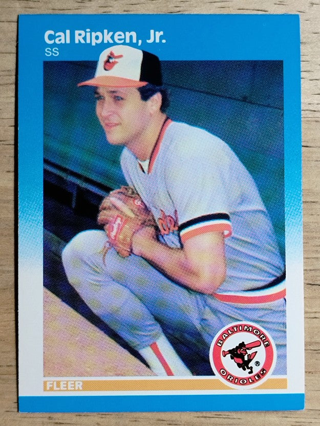 1987 Fleer #478 Cal Ripken Jr.