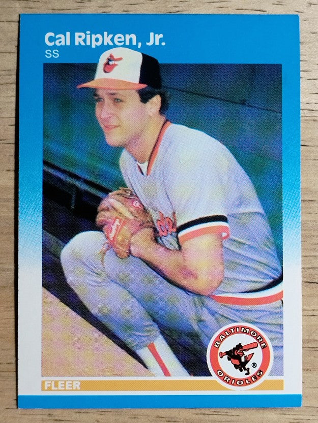 1987 Fleer #478 Cal Ripken Jr.