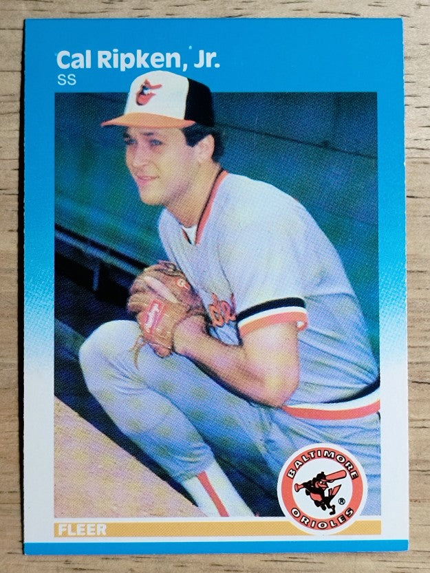 1987 Fleer #478 Cal Ripken Jr.