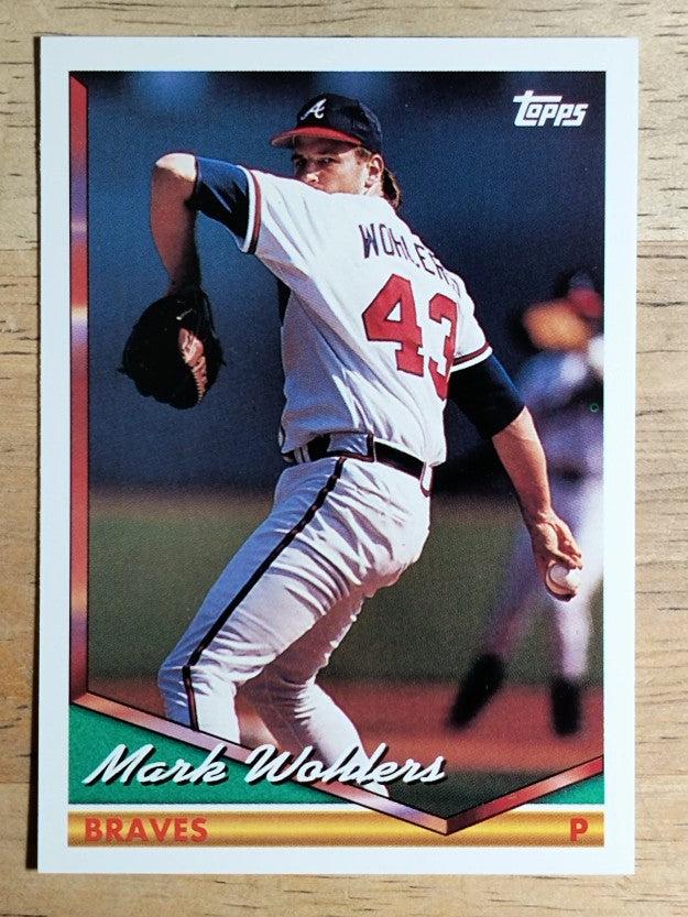 1994 Topps #232 Mark Wohlers