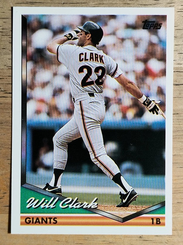 1994 Topps #240 Will Clark