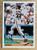 1994 Topps #240 Will Clark