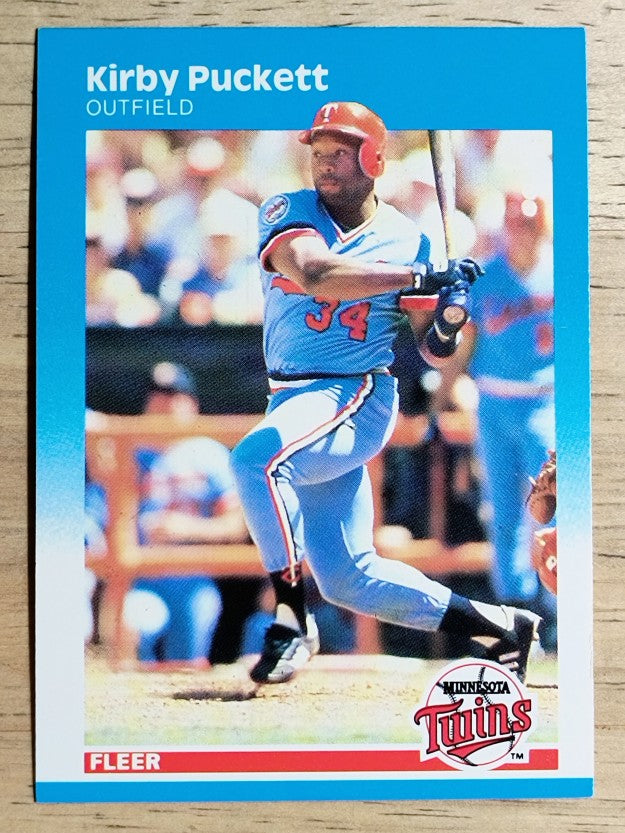 1987 Fleer #549 Kirby Puckett