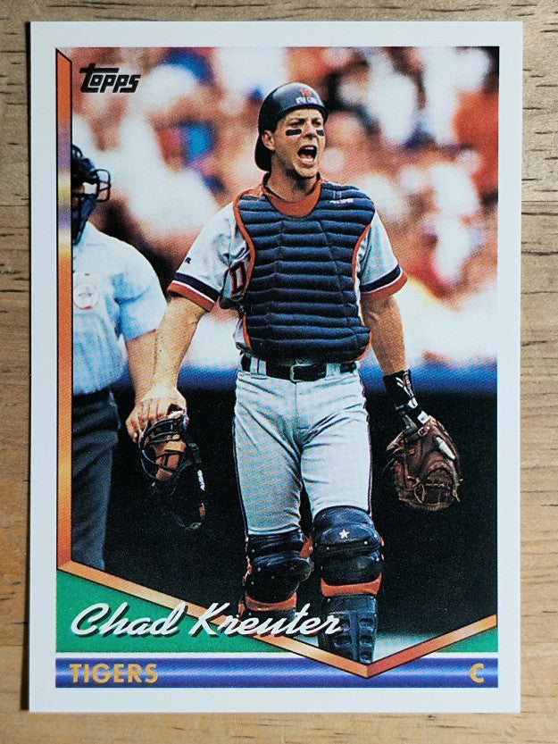 1994 Topps #257 Chad Kreuter
