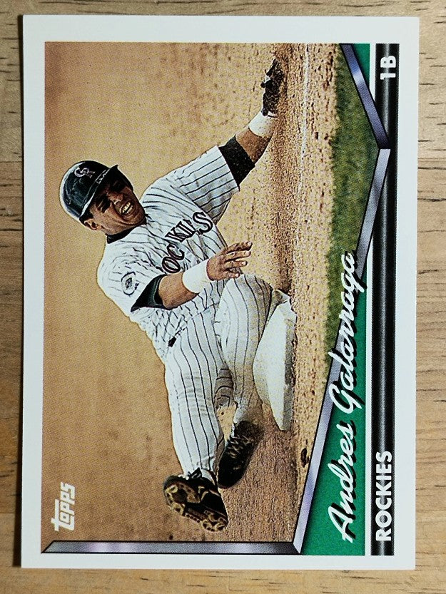 1994 Topps #525 Andres Galarraga