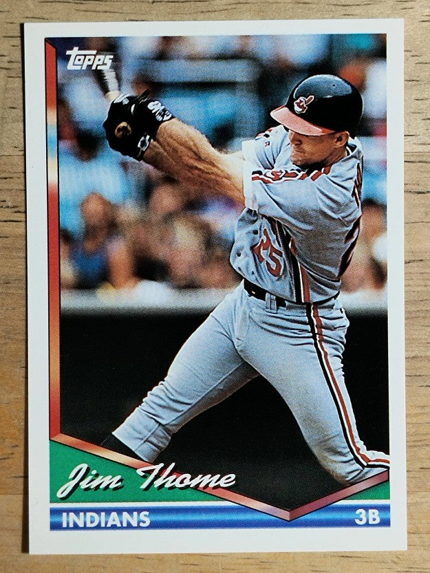 1994 Topps #612 Jim Thome