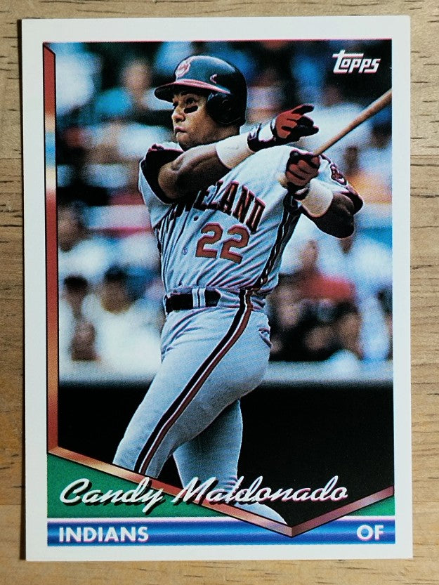 1994 Topps #667 Candy Maldonado