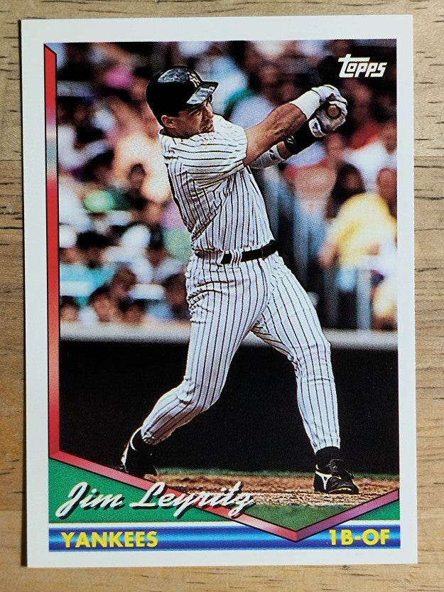 1994 Topps #728 Jim Leyritz