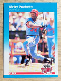 1987 Fleer #549 Kirby Puckett