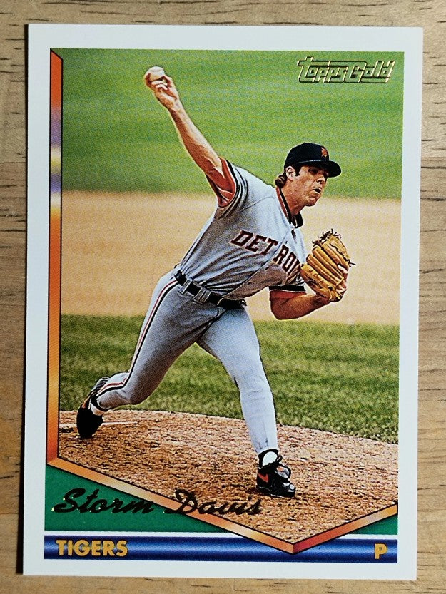 1994 Topps Gold #682 Storm Davis