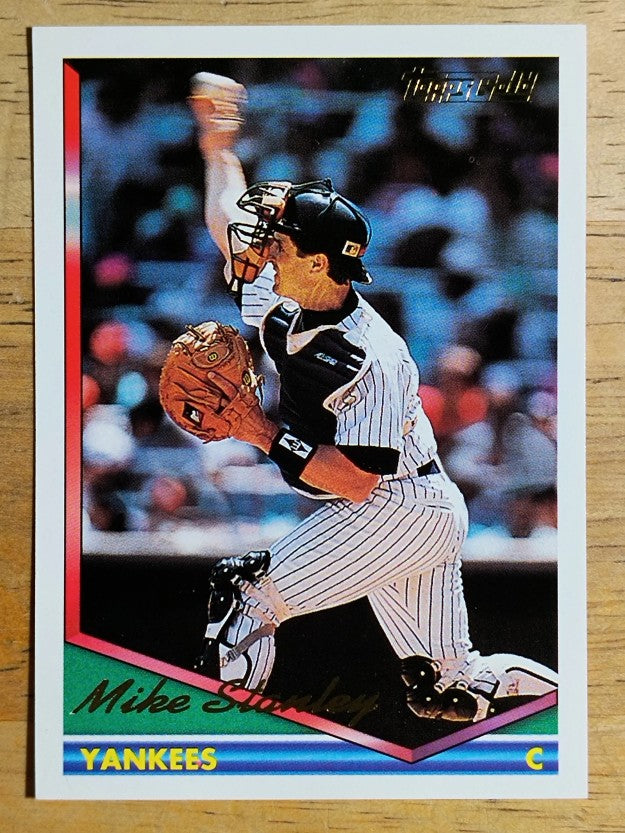 1994 Topps Gold #695 Mike Stanley