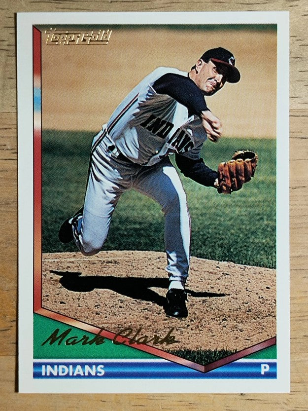 1994 Topps Gold #696 Mark Clark
