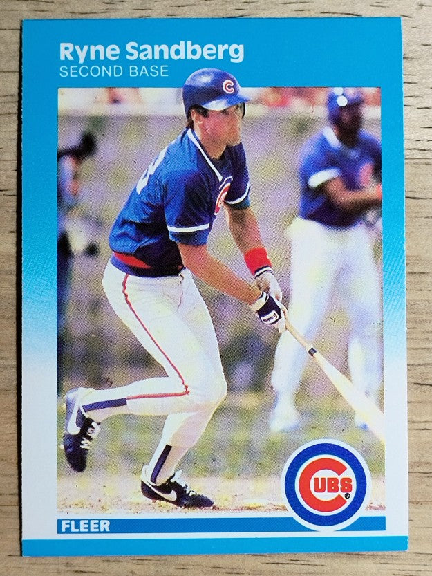 1987 Fleer #572 Ryne Sandberg