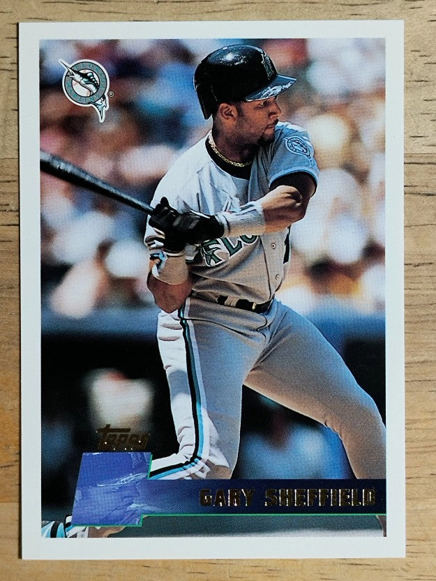 1996 Topps #80 Gary Sheffield