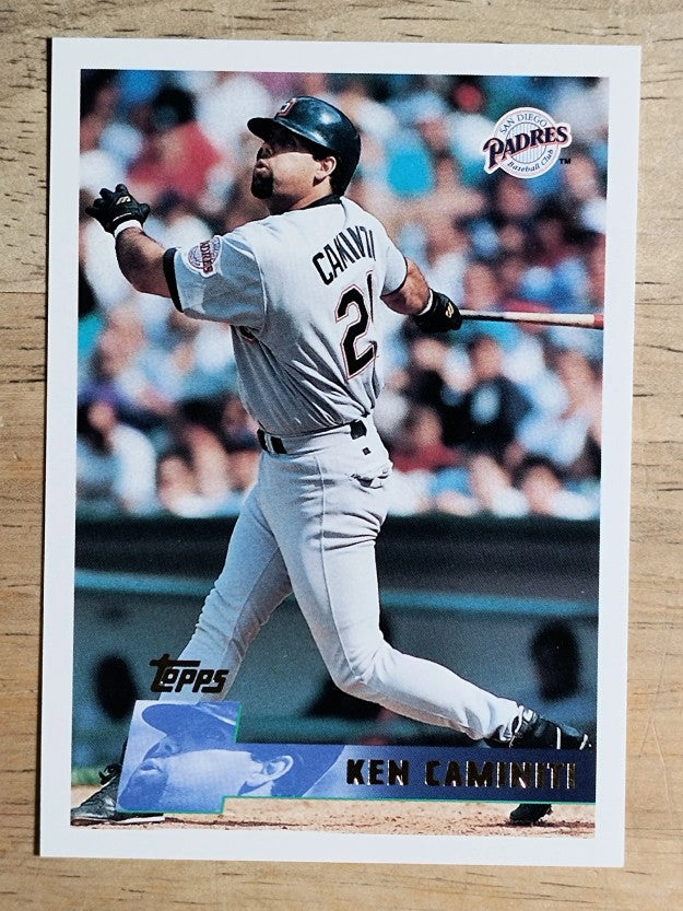 1996 Topps #182 Ken Caminiti