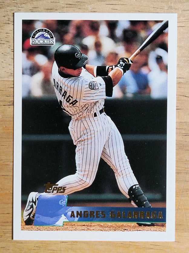 1996 Topps #249 Andres Galarraga