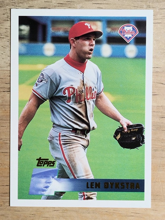 1996 Topps #261 Len Dykstra