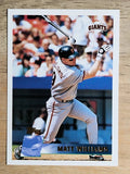 1996 Topps #360 Matt Williams