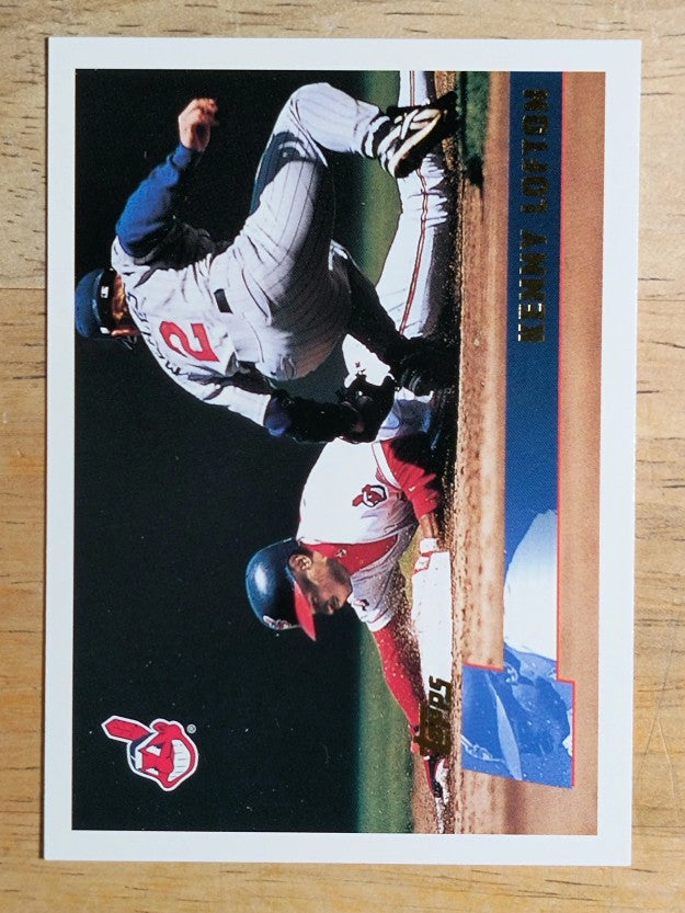 1996 Topps #420 Kenny Lofton
