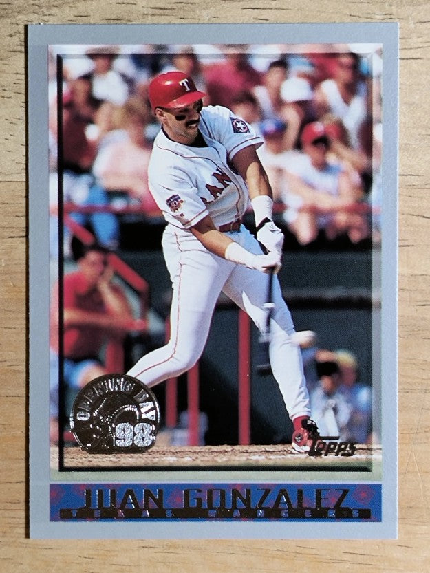 1998 Topps Opening Day #19 Juan Gonzalez