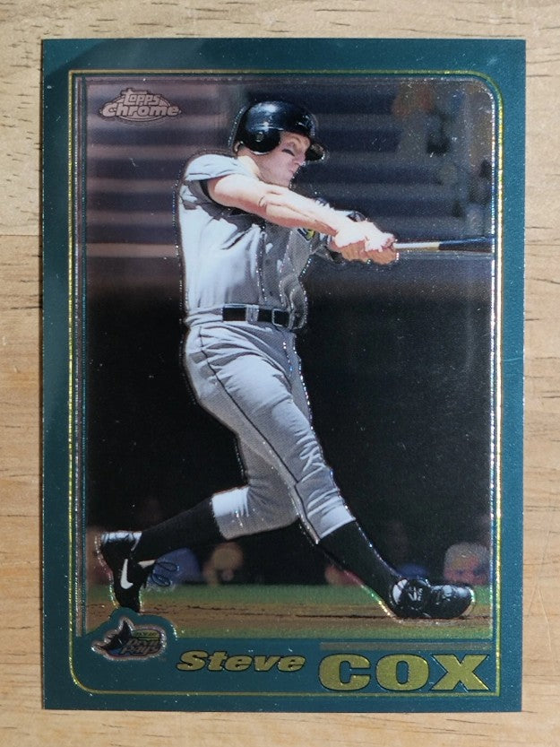 2001 Topps Chrome #27 Steve Cox
