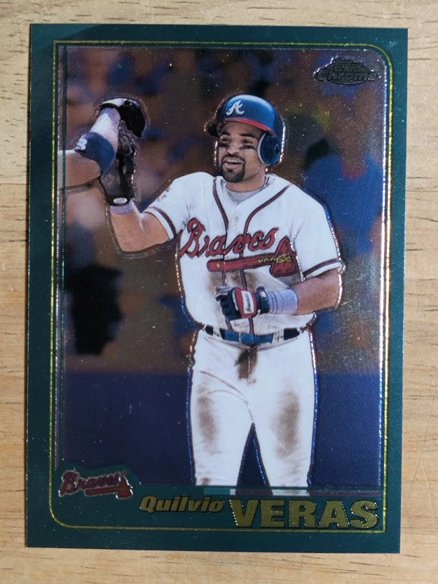 2001 Topps Chrome #28 Quilvio Veras