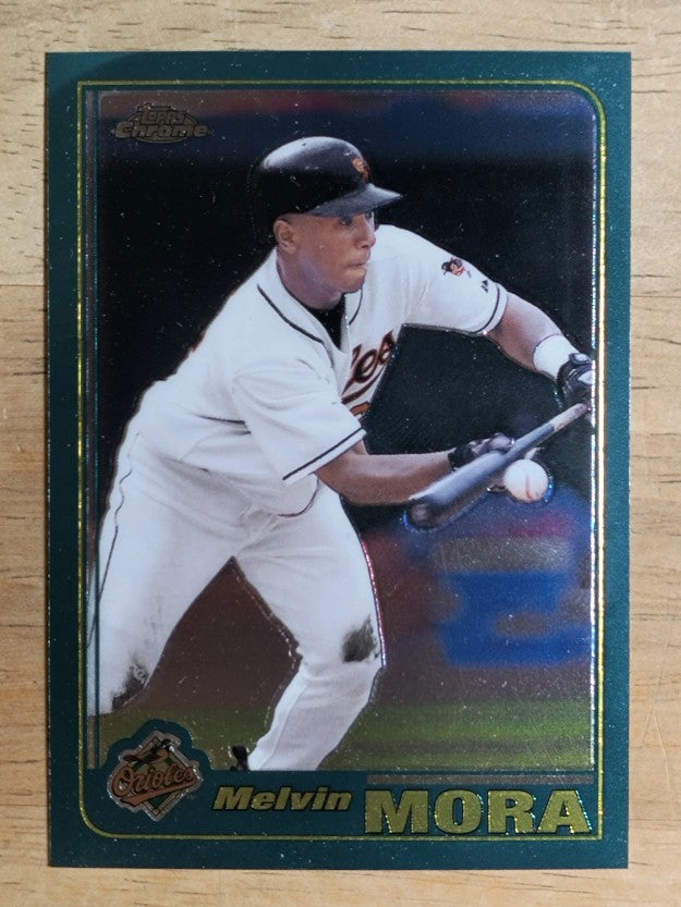 2001 Topps Chrome #174 Melvin Mora