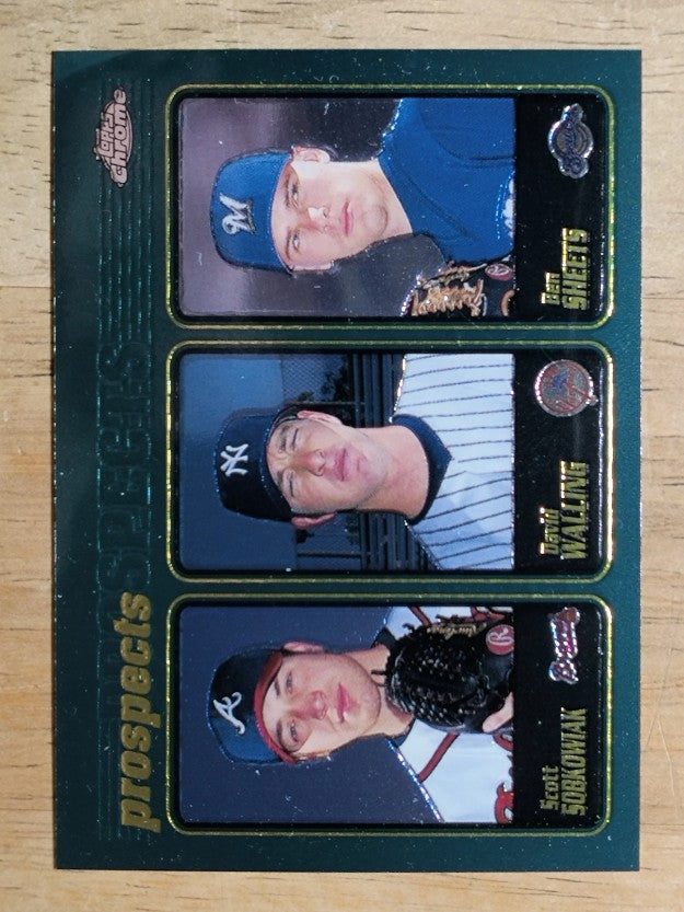 2001 Topps Chrome #289 Ben Sheets
