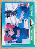 1987 Fleer #646 Devon White RC/Willie Fraser RC