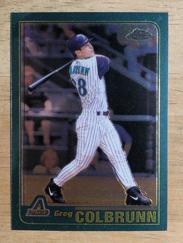 2001 Topps Chrome #455 Greg Colbrunn