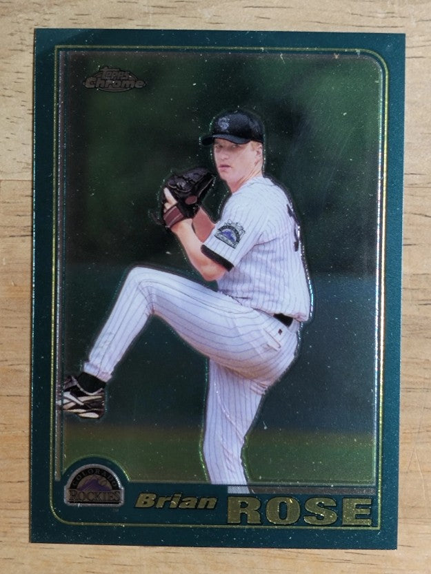 2001 Topps Chrome #534 Brian Rose