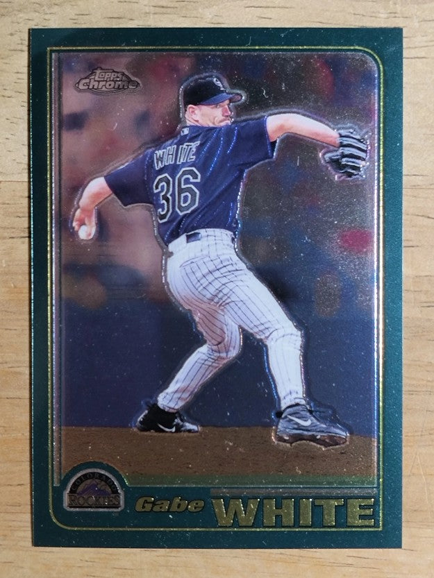 2001 Topps Chrome #540 Gabe White