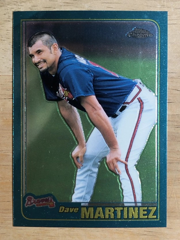 2001 Topps Chrome #592 Dave Martinez