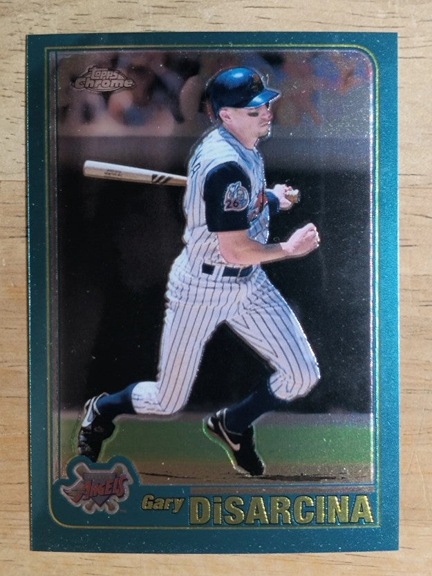 2001 Topps Chrome #594 Gary DiSarcina