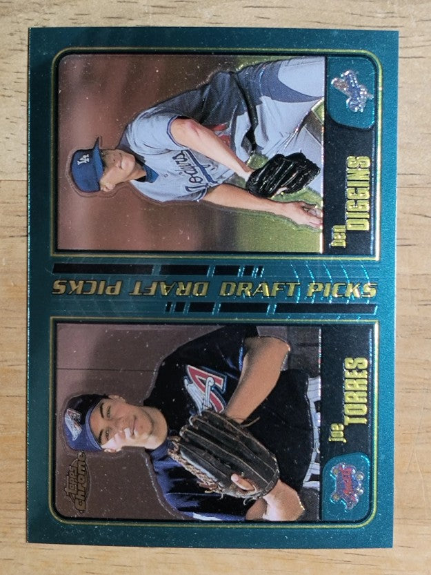 2001 Topps Chrome #615 Joe Torres/Ben Diggins
