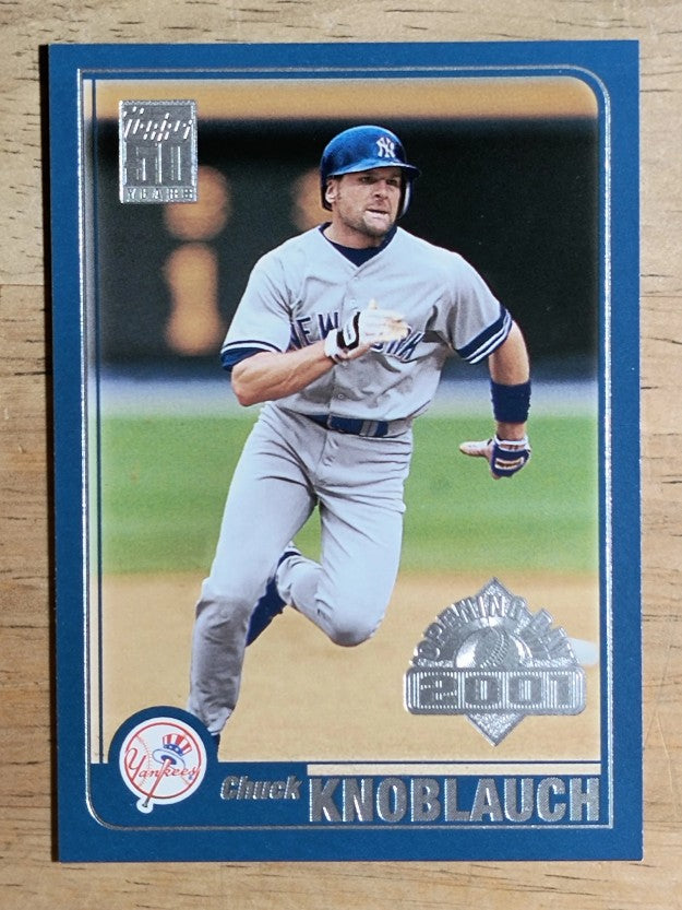 2001 Topps Opening Day #50 Chuck Knoblauch