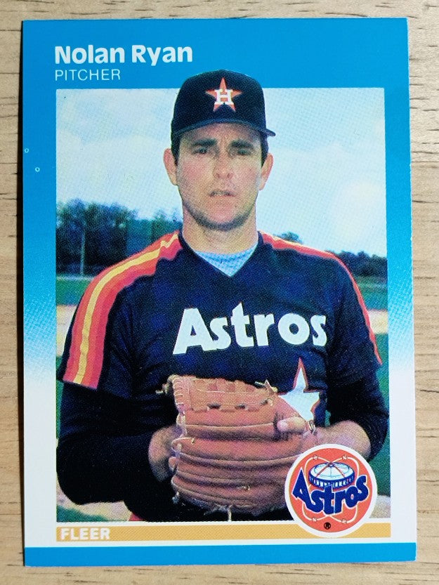 1987 Fleer #67 Nolan Ryan