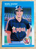 1987 Fleer #86 Wally Joyner RC