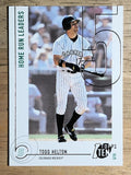2002 Topps Ten #36 Todd Helton HR