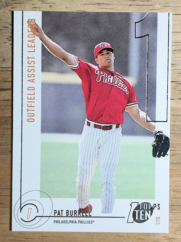 2002 Topps Ten #171 Pat Burrell AST