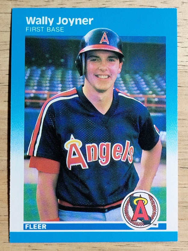 1987 Fleer #86 Wally Joyner RC