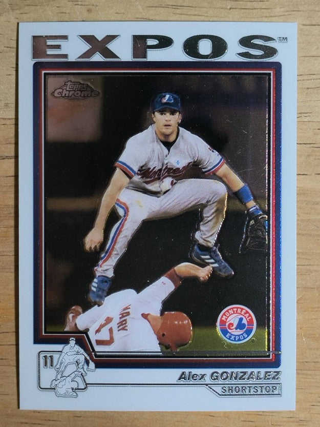 2004 Topps Chrome Traded #T6 Alex Gonzalez